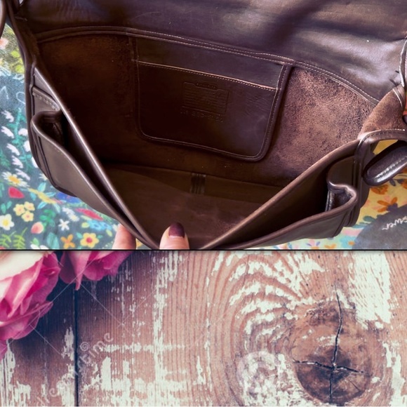 VINTAGE COACH METROPOLITAN MESSENGER PORTFOLIO BRIEFCASE BAG 5180 - Picture 9 of 13